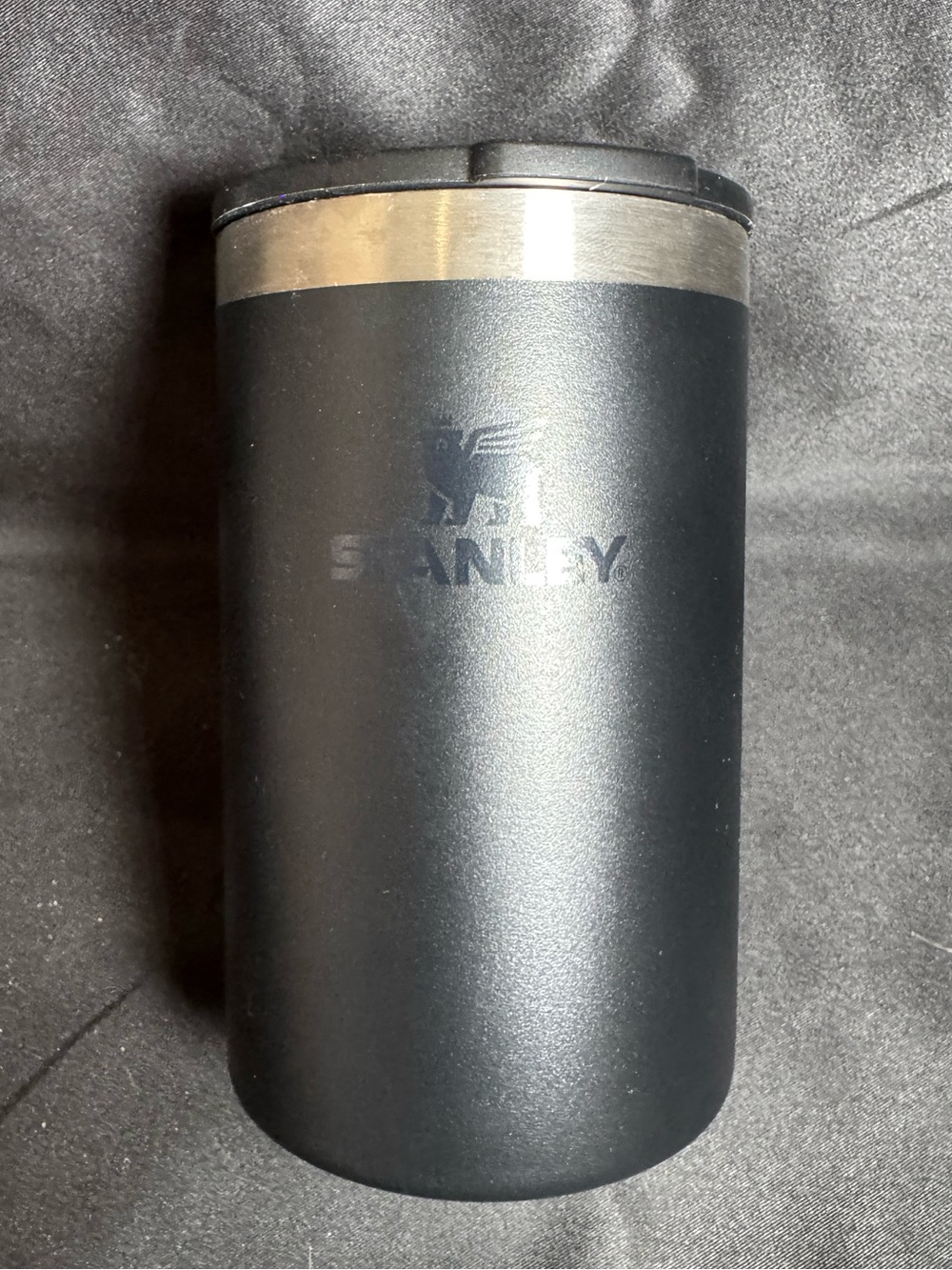 Stanley Matte Black 2.0 10 oz. Everyday Can Cooler Cup With Lid